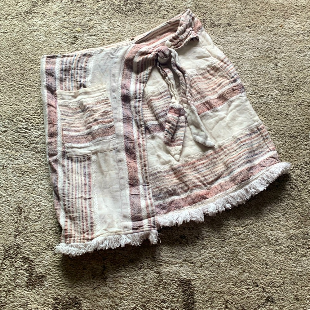 Holding horses by anthropology wrap over style size 12